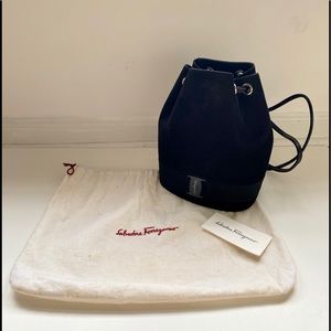 Salvatore Ferragamo Vara Drawstring Backpack
